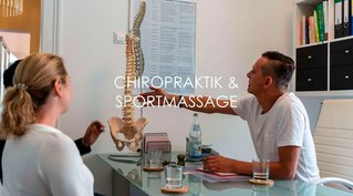 Symbolbild Chiropraktik & Sportmassage